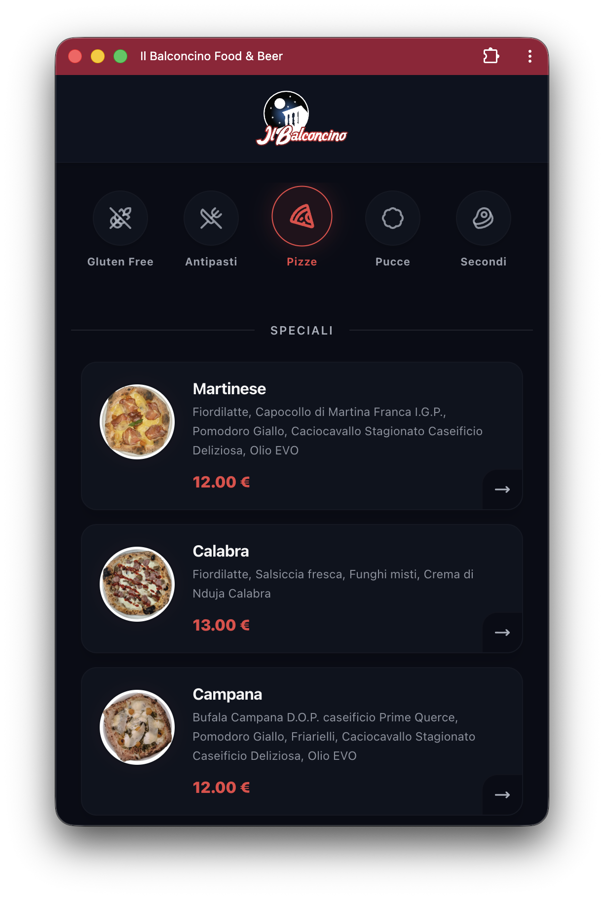 Screenshot di Il Balconcino Food & Beer